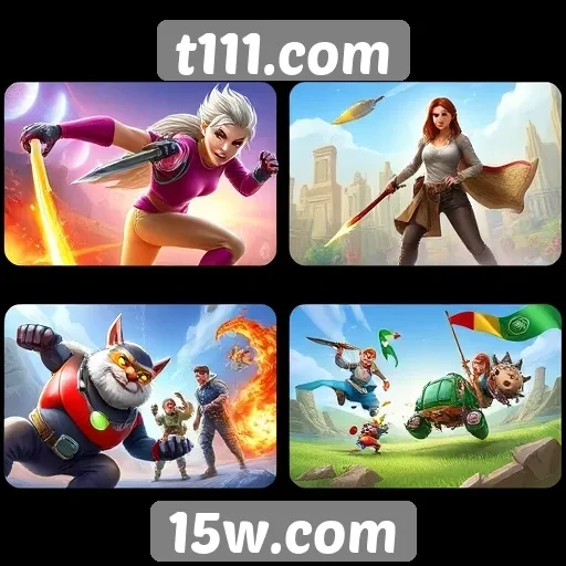 Jogos mobile disponíveis no t111.com atraem novos usuários