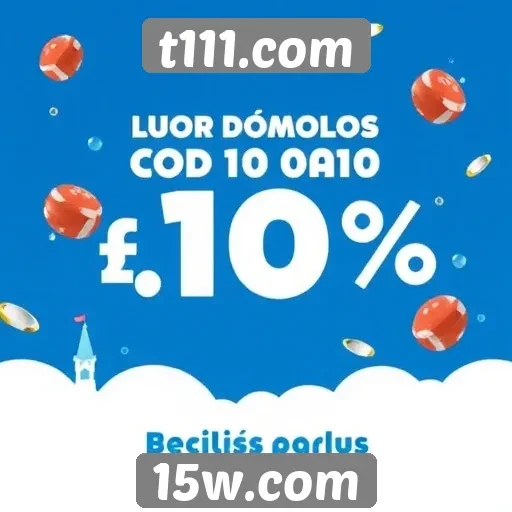 ofertas promocionais no t111.com para novos jogadores